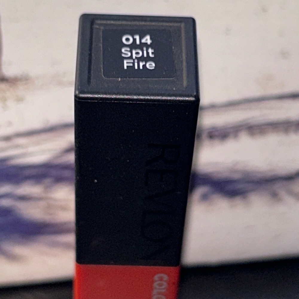 REVLON ColorStay Suede Ink Lipstick 014 Spit Fire Matte Waterproof - Picture 4 of 5